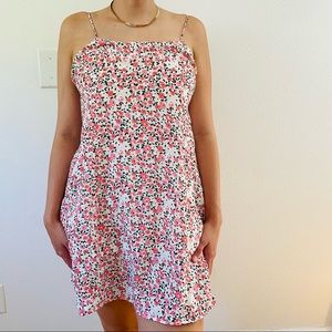 Pink Floral Dress